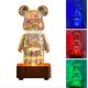 thumbnail image 1 of 16 Colores 3D Fuegos Artificiales Oso 1000 MA Colorido Oso RGB Mejor Regalo, 1 of 9