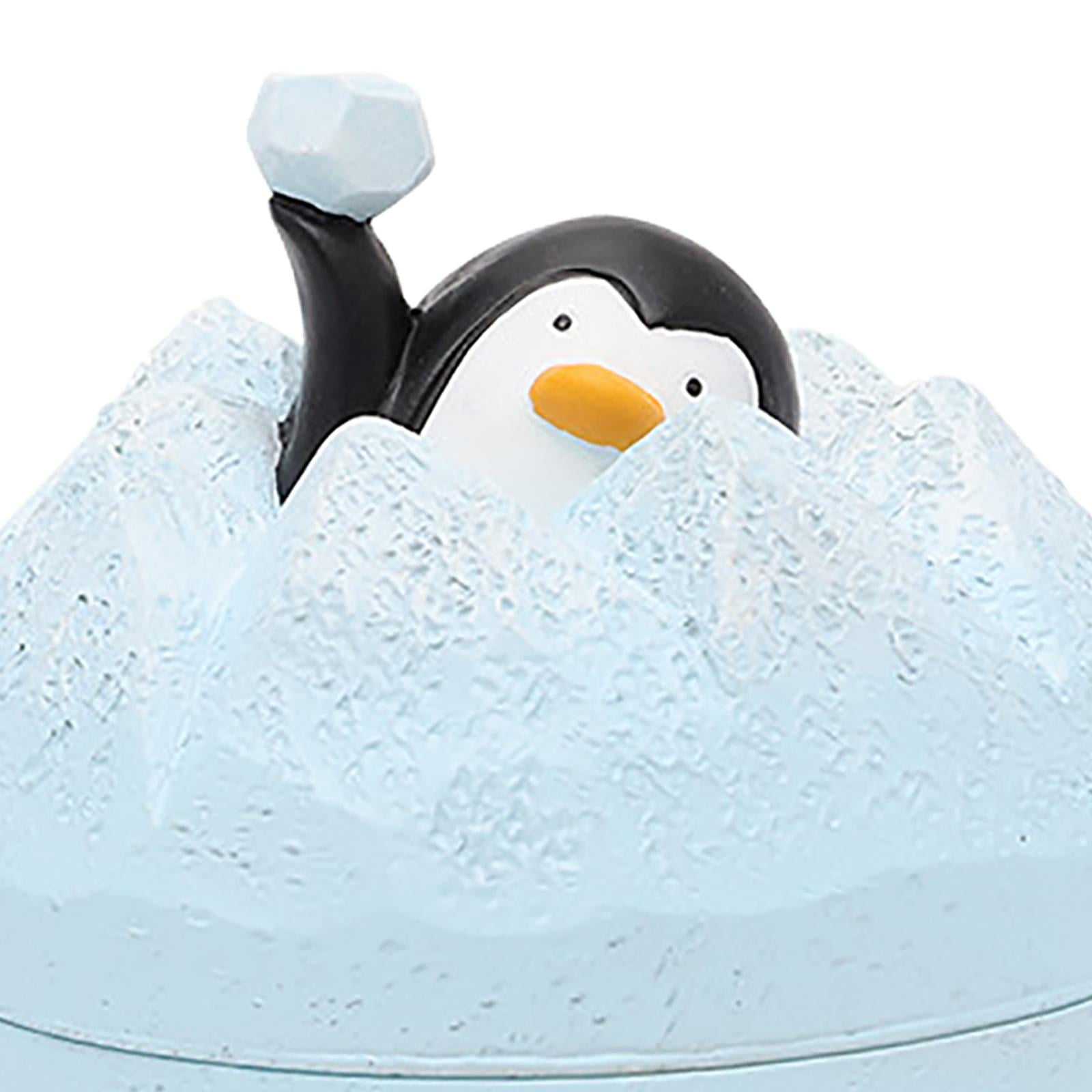 Leather Valet Tray Multi-Purpose Storage Box Tray Organizer Used for Storage of Small Accessories,Cartoon Penguin Leather Valet Tray Multi-Purpose Storage Box Tray Organizer Used for Storage of Small Accessories,Cartoon Penguin