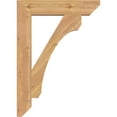 thumbnail image 3 of Ekena Millwork 3 1/2"W x 20"D x 28"H Legacy Slat Smooth Bracket, Western Red Cedar, 3 of 4