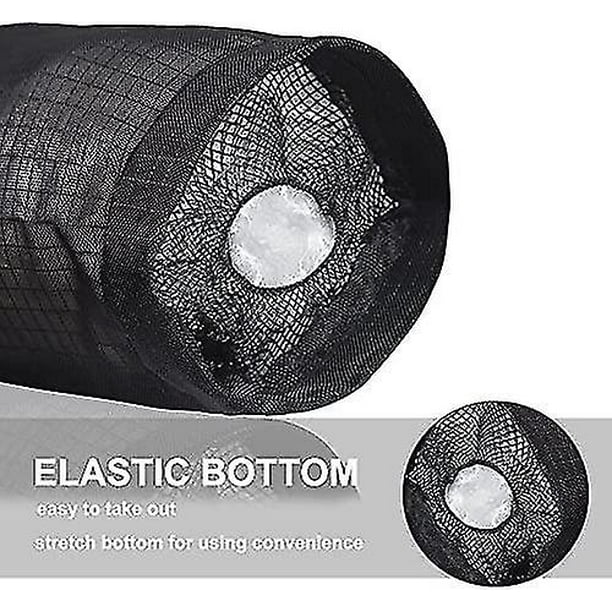2 uds soporte para bolsas de plástico dispensador de bolsas de supermercado, bolsa de almacenamiento colgante de malla organizador de bolsas de basura para suministros de viaje de cocina LingWen 8390606988423