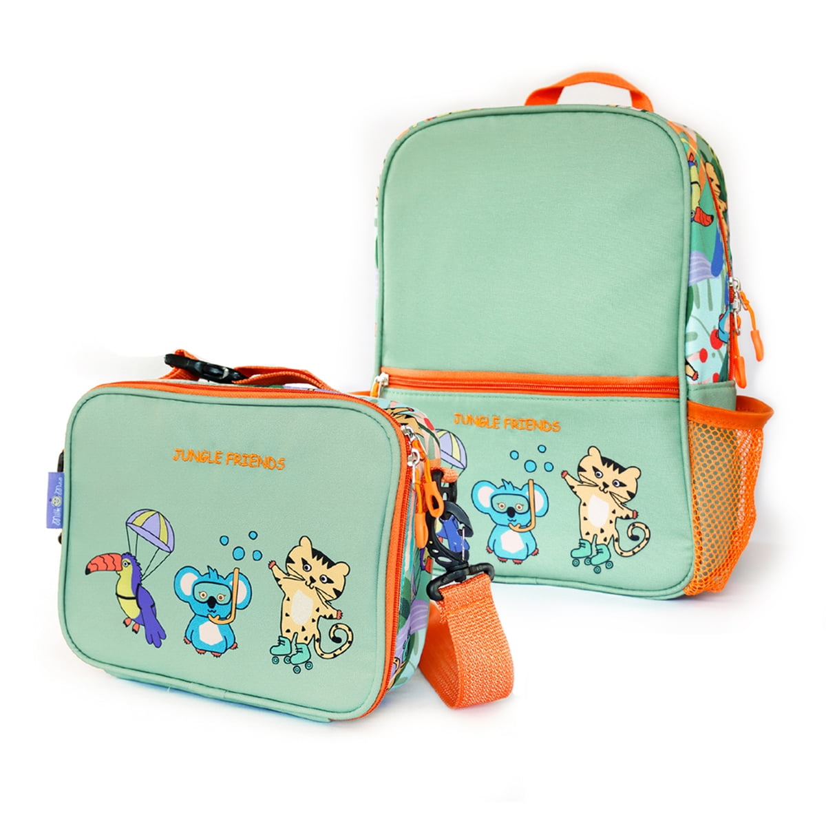 Milk\u0026Moo Kids Backpack with Lunch Box 