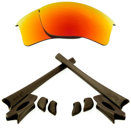 - FLAK JACKET XLJ Replacement Lenses & Accessories Kit by SEEK OPTICS fits OAKLEY