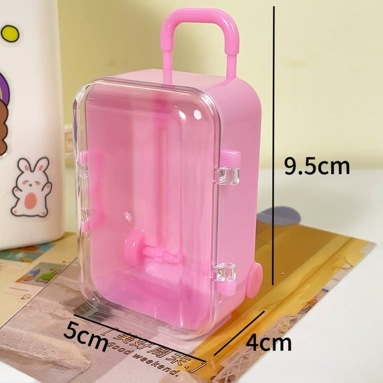 Mini Clear Square Bag With Small Pouch