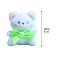 thumbnail image 3 of YZEGDCH Stuffed Animal Cute Plush Toy for Toddler,Cute Bear Pendant Plush Toy Doll Keychain Doll,Great for Nursery,Room Decor,Bed, 3 of 6