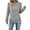 # Lightgrey, variant on SWQZVT Long Sleeve Shirts for Women Fall Shirts for Women Tunic Womens Tops Lightweight Trendy Autumn Comfy Crew Neck Winter Clothes Green L