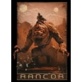 thumbnail image 2 of Women's Star Wars: The Book of Boba Fett Rancor on the Loose  Graphic Tee Black 2X Large, 2 of 4