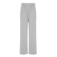 thumbnail image 4 of Hansber Kids Boys Girls Adaptive Sweatpants Tear Away Pants with Zipper Side Full Open Leg Surgery Trousers Grey 14, 4 of 6