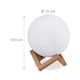 thumbnail image 4 of Lámpara de luna LED Lámparas de pie 3D Lámpara de noche Lámpara de noche Lámpara táctil para sala de estar 15 CM Sincero  lámpara de luna impresa en 3D, 4 of 9