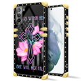 thumbnail image 2 of FKBRCL4U Compatible with Samsung Galaxy S21 Case, Praying Cross Hands Luxury Golden Decoration for Girl Women Soft TPU Shockproof Protective Hard PC Back, 2 of 7