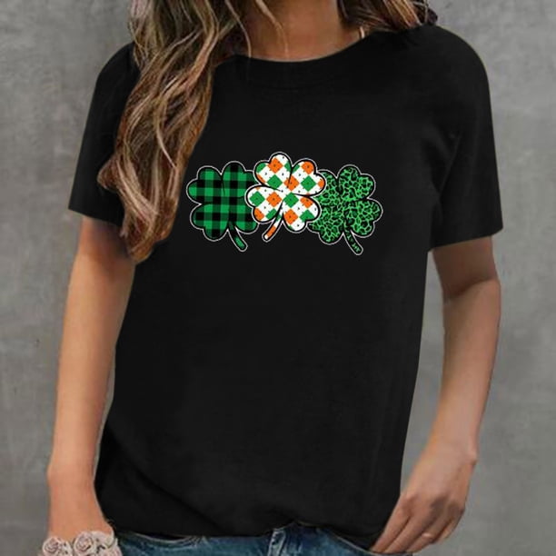 Puntoco Camiseta de manga corta con estampado de cobertura para mujer Puntoco Puntoco-6854