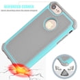 thumbnail image 3 of Apple iPhone 7 Case, Case For iPhone 7, Hybrid Shock Absorbing Best Impact Defender Rugged Slim Cover Shell Plastic Outer & Rubber Silicone Inner For iPhone 7 4.7", 3 of 4