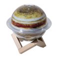 thumbnail image 1 of Humidificador de aire purificador Planet Humidificadores Lámpara con soporte de madera Ambiente silencioso Júpiter, 1 of 9