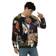 thumbnail image 4 of The Boondocks Men's Hoodie With Color Drawstrings Sweatshirt Hooded Pullover Print Winter Coat Jacket Medium, 4 of 9