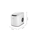thumbnail image 2 of Máquina de hielo Frigidaire EFIC102-WHITE portátil compacta de 12 kg/día, 2 of 6