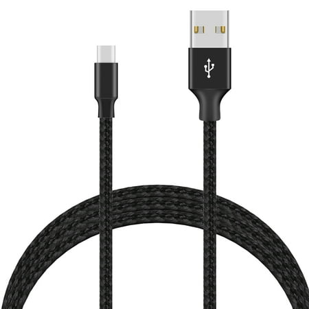 fashionhome Nylon Braided Type-C Cable Data Transfer Max 2.4A Currents ...