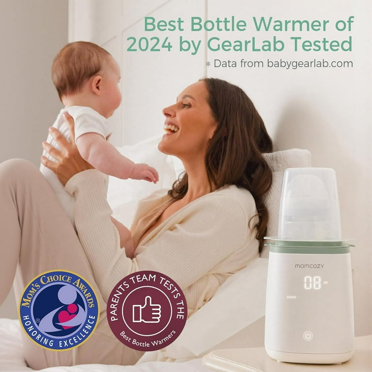 Momcozy Baby Bottle Warmer, 6-in-1 Warmer with Smart Temp Control