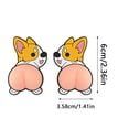 thumbnail image 2 of Car Door Edge Guard Protector Sticker - Decorative Film with Cute Shiba Inu Design for Vehicle Exterior Accessories, 2 of 3