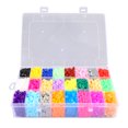 thumbnail image 1 of Juego de 24 Cuentas de 24 Colores ANGGREK Kit de Cuentas de 5 Mm Con Tableros Perforados, 1 of 7
