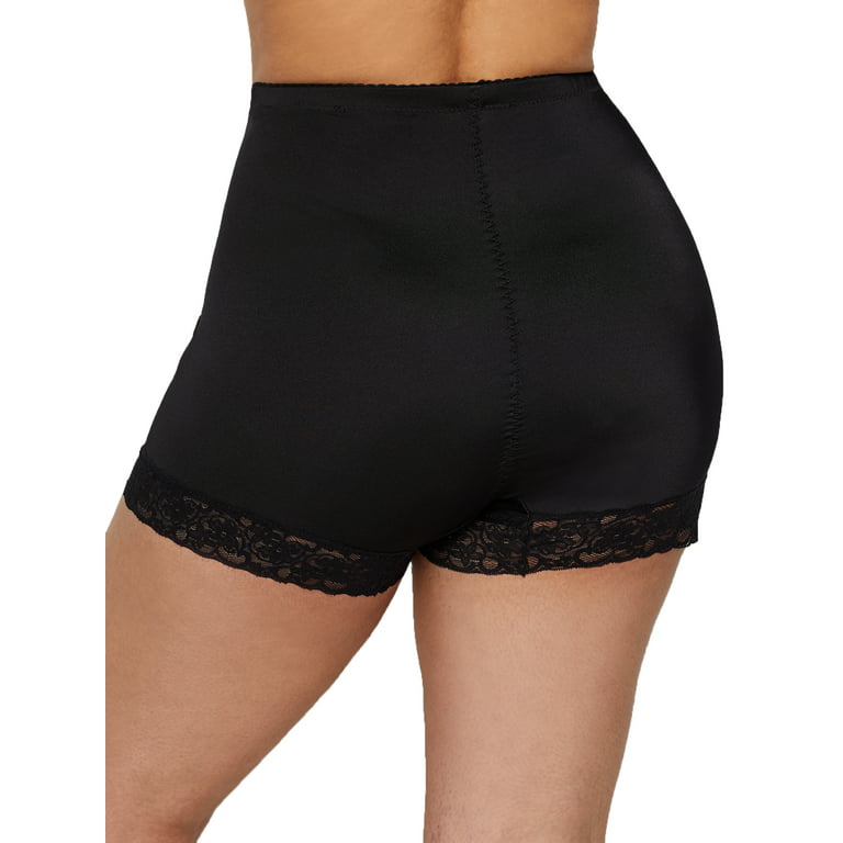 Ahh by Rhonda Shear Women's Pin Up Girl Lace Tummy Control Top Panty
