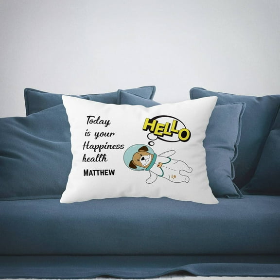 Personalized Birthday Pillow Case with Name