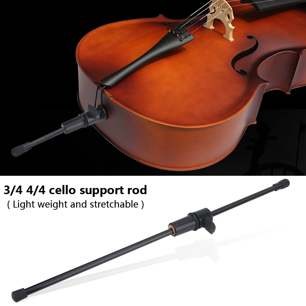 Vbest life Cello End Pin 1Pc Carbon Fiber Cello Endpin Instrument End Pin Accessory for 3/4&4/4 Size Cellos 