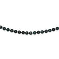 thumbnail image 4 of 14K White Gold 7-8mm Round Black Saltwater Akoya Cultured Pearl Necklace 18 Inch, 4 of 5