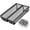 Black(2PCS), variant on 2PCS Drawer Organizer for Kitchen,Utensil Mesh Drawer Organizer with Interlocking Arm for Cosmetic,Flatware,Pen (9 * 3 * 2 Inches,Black)