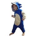 thumbnail image 1 of Pijama Kigurumi para niños, traje de dibujos animados, mono de cuerpo entero de lana, una pieza, 1 of 3