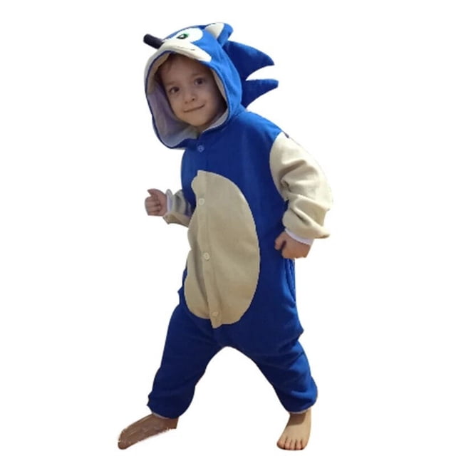 Pijama Kigurumi para niños, traje de dibujos animados, mono de cuerpo entero de lana, una pieza