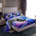 thumbnail image 1 of Erosebridal Ice hockey Sheet Set Twin, Gradient Geometry Bedding Sets Twin Size, Sports Player Decor 3pcs, 1 of 7