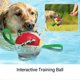 thumbnail image 4 of Interactive Outdoor Fly Ball Flying Saucer Ball Interesting Dog Soccer Toy with Straps Red, 4 of 4