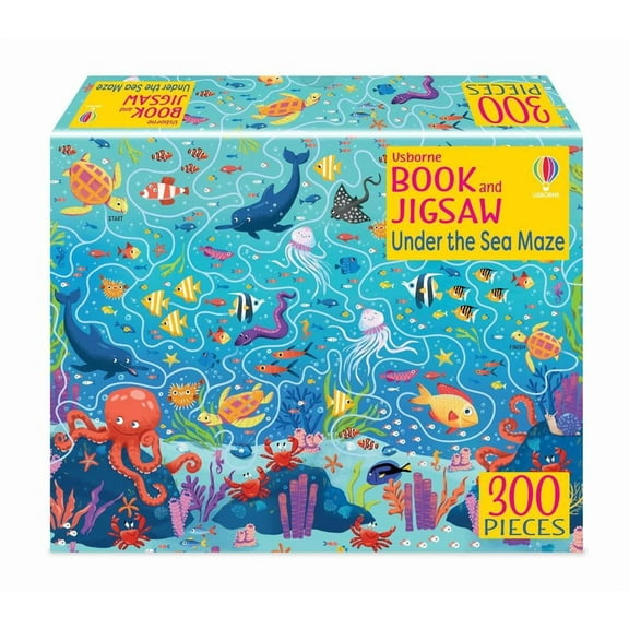 Usborne Book and Jigsaw Under the Sea Maze