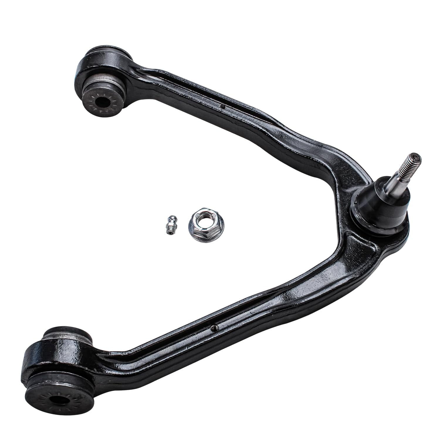 Detroit Axle - 2pc Front Upper Control Arms for Chevy Silverado GMC Sierra Yukon XL Avalanche Suburban Express Savana 1500 Tahoe Escalade ESV EXT Upper Control Arms w/Ball Joint Replacement