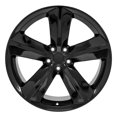 thumbnail image 2 of OE Wheels DG05 20 Inch Rim Fits Challenger SRT Style 5x115 20x9 Gloss Black - Hollander 2357 (1), 2 of 5