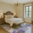 thumbnail image 7 of Addison Rugs Mayfield Premium Machine Washable Transitional Abstract Lavender Rectangle Rug, 3' x 5', 7 of 7