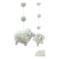 thumbnail image 3 of Wool Sheep Lamb Nursery Mobile for Baby's Room Crib Decoration, 3 of 4