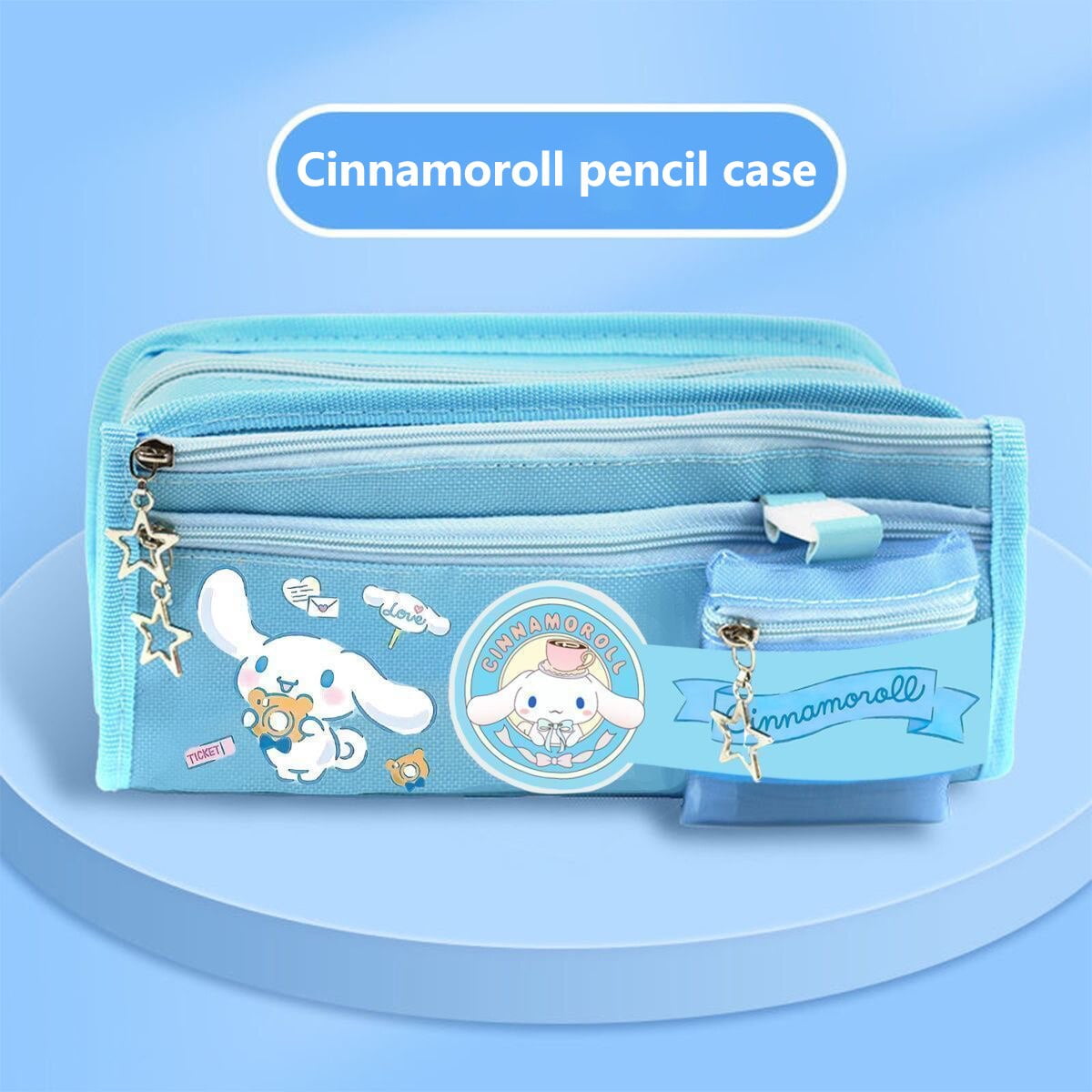 Sanrio Pencil Case Kawaii Kuromi Cinnamoroll Melody School Pencils