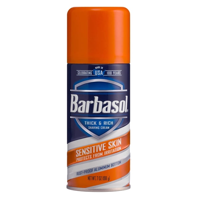 Crema de afeitar Barbasol 7 onzas (paquete de piel sensible de 3)
