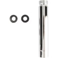 thumbnail image 1 of SHIQI-Shower Extension Tube, 4 Inch Stainless Steel Shower Extension Round Tube with Chrome Plating, Handheld Shower Heads Extender for Bathroom Accessory, Easy to Install and Long-Lasting, 1 of 4