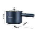thumbnail image 3 of IPEWLEX 450W Multifunctional Electric Cooker with 1.8L Capacity, Non-Stick Pot for Steak, Pasta, and Soup, Portable for Camping and Picnics, 3 of 6