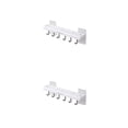 thumbnail image 4 of Kearding Soporte de almacenamiento para rebanadora montado en la pared, estante multifuncional de plástico Ding, estante organizador de herramientas para Blanco 2piezas Kearding CBP434601, 4 of 6