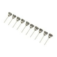 thumbnail image 3 of 10 Pcs Mini Brosses Métalliques en Laiton pour Moulin Ou Perceuse, 3 of 10