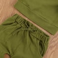 thumbnail image 5 of 0-24M Newborn Baby Boys Girls Autumn Candy Color Sweatshirts Tops+Pants Cotton Casual Tracksuits, 5 of 7