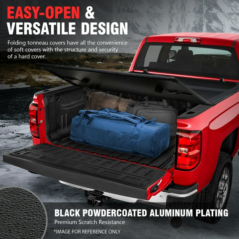 DNA Motoring TTC-HARD-093 For 2022-Present Toyota Tundra with 6-1/2' Bed  Hard Top Tri-Fold Truck Bed Tonneau Cover 