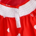 thumbnail image 6 of Staki Easter Outfits for Girls Toddler Baby Girl Easter Outfit Infant Smocked Dress Vintage Princess Dresses Cute Little Girls Easter Clothes 9-24M 3Y(Red,9M), 6 of 9
