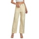 thumbnail image 1 of Pantalones vaqueros Tsseiatte metalizados brillantes para mujer, color liso, cintura alta, pierna recta, para fiesta y baile., 1 of 6