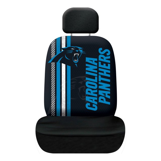 Fremont Die NFL Carolina Panthers Rally Seat Cover, Universal Fit, Universal Fit, Team Colors