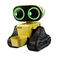 thumbnail image 1 of Robot Juguete Música Inteligente Caminar Recargable Baile RC Robot Control Remoto Amarillo, 1 of 9
