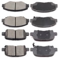 thumbnail image 2 of CCIYU Ceramic Front Rear Disc Brake Pad Set Fit for 2003-2008 for Honda Pilot ,8pcs, 2 of 5