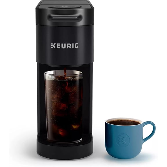 Restored Keurig KIPK900FBK K-Iced Plus Single Serve Coffee Maker, Black (Refurbished)